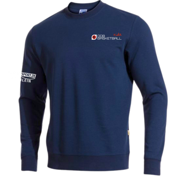 Sweatshirt Blau mit Logos